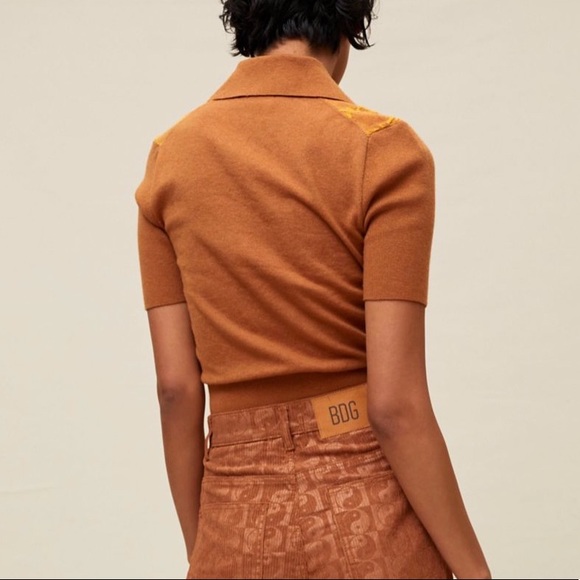 Urban Outfitters Bryce Jacquard Polo Knit Sweater - Picture 9 of 14